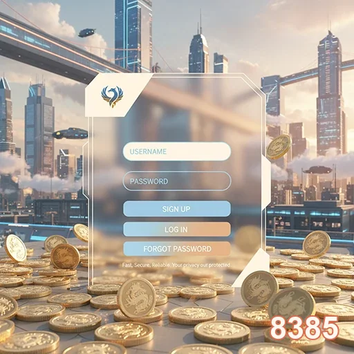 Ilustração de Explore servicos VIP com 8385 para um Jogo Exclusivo