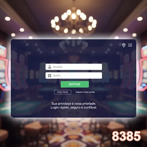 Ilustração de Acesse o serviço VIP da 8385 com rapidez e segurança